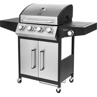 Teesa BBQ 5007 Master grill a gas inox con 5 bruciatori