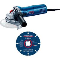 Meuleuse d'angle 125 mm GWS 9-125 S + disque multi-roues - B 615990N3G