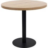 Table à manger -Table à dîner, Table de bistro Marron clair 80 cm MDF CON97596 DESIGN IN