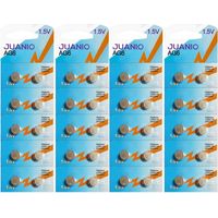 Lot de 40 Piles bouton plates 1,5V type AG6 compatibles 371A LR920 LR921 TR920 SR69 CX69 GP71 S21 - Juanio -