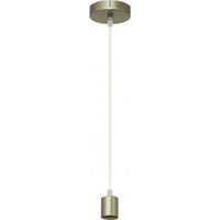 Arm.colgante Cara 1xe27 Cuero Regx10x10 Cm