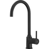 Kfa Neda robinet de cuisine noir mat hauteur 35,5 cm