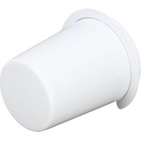 Tasse de Dosage 58mm pour Café en Acier Inoxydable, Accessoire pour Machine à Café, Poignée de Dosage Blanche