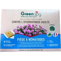 Piège Otiorrhynques adultes – Contient 2,5 millions de nématodes – Efficace contre larves et adultes – Protection des plantes sensibles – Biotop