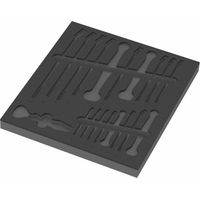 9831 Schaumstoffeinlage 6003 Joker Set 1 Ringratschenschlüssel ohne Werkzeug