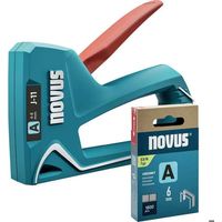 Grapadora manual Novus Tools j-11 mecanismo carga inferior ventana