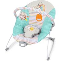 DISNEY BABY - WINNIE - Verstellbarer Baby-Sitz mit abnehmbaren Spielzeugen - Verstellbar von 0 bis 6 Monaten, beruhigende Vibrationen