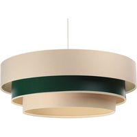 Suspension triniti - Beige intérieur vert et beige