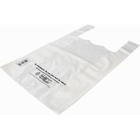 Lot De 100 Sacs Bretelles Blanc Pehd Réutilisables - Sphere
