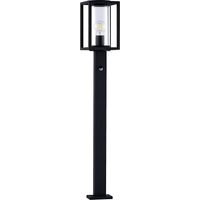 Lucande – Borne d'extérieur Ferda 100 cm – Aluminium anthracite – Indice de protection IP44 – Détecteur de mouvement 120° – Éclairage blanc chaud