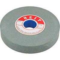 Meule Abrasive - Carbure De Silicium - 125 x 16 x 12 7 mm - Grain 100 - Pour Touret À Meuler - Vert - Lot De 1