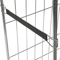 Kongamek Sicherheitsband in schwarz 1200x40x5mm als Zubehör für Gitterwagen