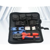 Outil de sertissage solaire pour connecteur de câble, kit d'outil de sertissage solaire, kit d'outil de sertissage solaire, performances du kit d'outil de sertissage solaire