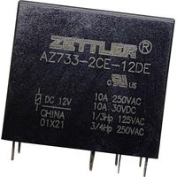 Zettler Electronics AZ733-2CE-6DE Printrelais 6 V/DC 12 A 2 Wechsler 1 St.
