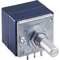 ALPS RK27112 500KAX2 Potenziometro rotativo protetto dalla polvere Stereo 0.05 W 500 kΩ 1 pz.