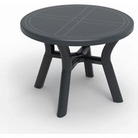 Gartenmöbel garbar dalia runder Tisch 100 cm recycelt
