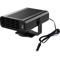 Riscaldatore portatile per auto, sbrinatore portatile per auto con base girevole a 360°, riscaldatore elettrico per auto, sbrinatore per parabrezza invernale per auto con presa accendisigari da 12 V