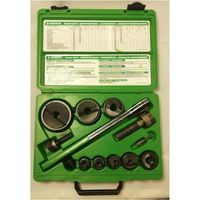 Set di perforatori Greenlee 36693 ISO 16-ISO 63