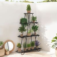 Estante para macetas - soporte metálico para plantas