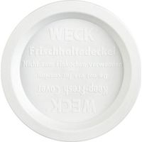 Weck 114902 Tappo Plastico, 80 mm, Bianco