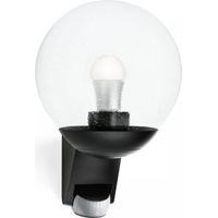 Steinel L 585 S 005917 Außenwandleuchte mit Bewegungsmelder Energiesparlampe, LED E27 60 W Weiß