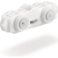 Geze ZT-Doppelrollenwagen mit Aufhängeschraube Rollan 40 NT Kunststoff w lack
