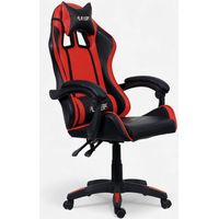Ergonomischer Gaming-Stuhl verstellbar Vortex - Rot