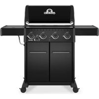 Barbecue a gas Broil King Crown 440 Shadow 4 bruciatori griglie ghisa 11,4 kW