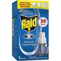 ANTIZANZARE RAID RICARICA LIQUIDA 30 NOTTI- S.C.JOHNSON ITALY- 24,0 pz
