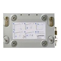 Kit di montaggio a parete per apparecchio di rete - LANCOM SYSTEMS - 61349 - Bianco - 214x144x11 mm - Compatibile con apparecchi di rete
