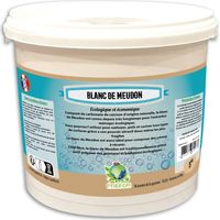 Prefor – Blanc de Meudon 10L – Nettoyage écologique pour surfaces fragiles – Abrasif doux pour inox, marbre, verre – Crème à récurer naturelle