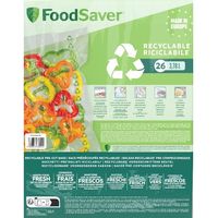 FOODSAVER - FOODSAVER 26 SACS RECYCLABLES (3.78L)