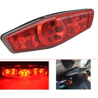 Feux de freinage à LED pour motos, feux de route, feux arrière pour scooters électriques, feux de signalisation de plaque d'immatriculation