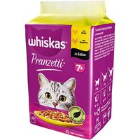 Whiskas Pranzetti +7 Carni Bianche 6 x 50gr