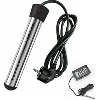 Rsistance pour chauffe-eau lectrique,Chauffe-eau lectrique 3000W avec tension d\'immersion, chauffe-eau de piscine, chauffe-eau portable, adapt aux bassins, seaux-DOU