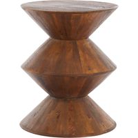 Light & Living mesa auxiliar Larus madera de mango marrón -