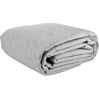 Werka Pro – Tapis de sol pour piscine 3,1 x 5,4 m – 110 g/m² en fibre polyester – Protection liner contre objets perforants - PRO 110 G