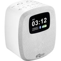Sangean DCR-83 Tischradio DAB+, UKW AUX, Bluetooth®, USB Akku-Ladefunktion, Weckfunktion Weiß