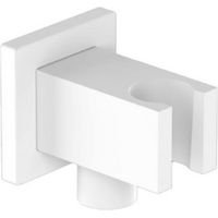 SUPPORTO DOCCIA MINIMALE QUADRO CON PRESA ACQUA Nero Opaco REMER