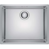 Franke – Évier de cuisine sous plan 540×440 mm en inox – Avec trop-plein – Installation sous meuble 600 mm – Bassin 500×440 mm