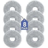 Lot de 8 lingettes de nettoyage pour Dreame L10s/L10/L20/X40/L40/X50/L50 Pro Ultra, Xiaomi X20 Pro/Max, Ecovacs Deebot T30 Pro OMNI, T30S Pro A