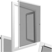 Moustiquaire en aluminium pour fenêtre blanc