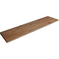 Étagère Mercurio en bois peint noyer 1,8 x 20 x 76 cm Un choix polyvalent pour tous les espaces