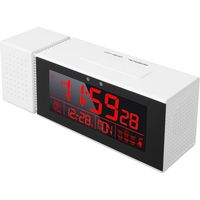 Horloge numérique à LED avec capteur de mouvement humain, veilleuse électronique, réveil réglable avec rétroéclairage pour enfants et étudiants