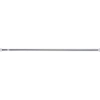 Tringle ressort ESOM 25 mm 750-1250mm, ajustable jusqu'a 200mm, chrome