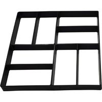 Concrete Paving Mold for Paths, Reusable Paving Mold for DIY Paving Driveway Garden Patio Terrace Brick 40x40cm