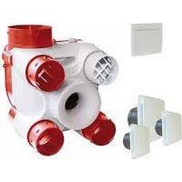 Unelvent – VMC simple flux autoréglable – Débit max 300m³/h – Interrupteur inverseur – Pour espaces confinés – 603116BP