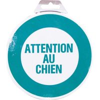 NOVAP - Disque ATTENTION AU CHIEN d.180mm