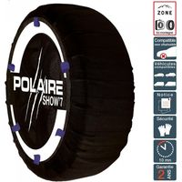 Chaussette neige hiver ultra résistante montage facile pour pneu 245/40R21 POLAIRE 0S86-S7IA-60