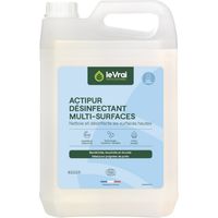 Détergent désinfectant Enzypin Actipur multi-surfaces prêt à l'emploi - Bidon de 5 litres